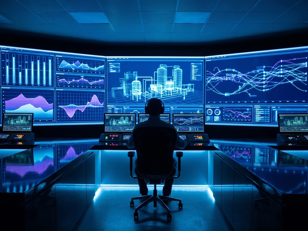 Real-time asset monitoring control room